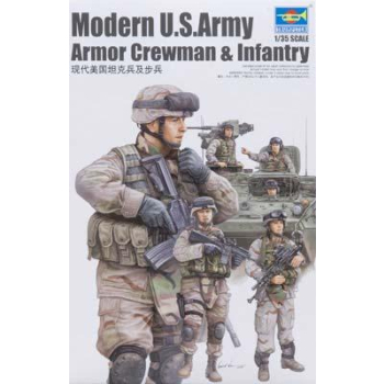 MODERN US ARMY ARMOUR CREWMAN & INFANTRY